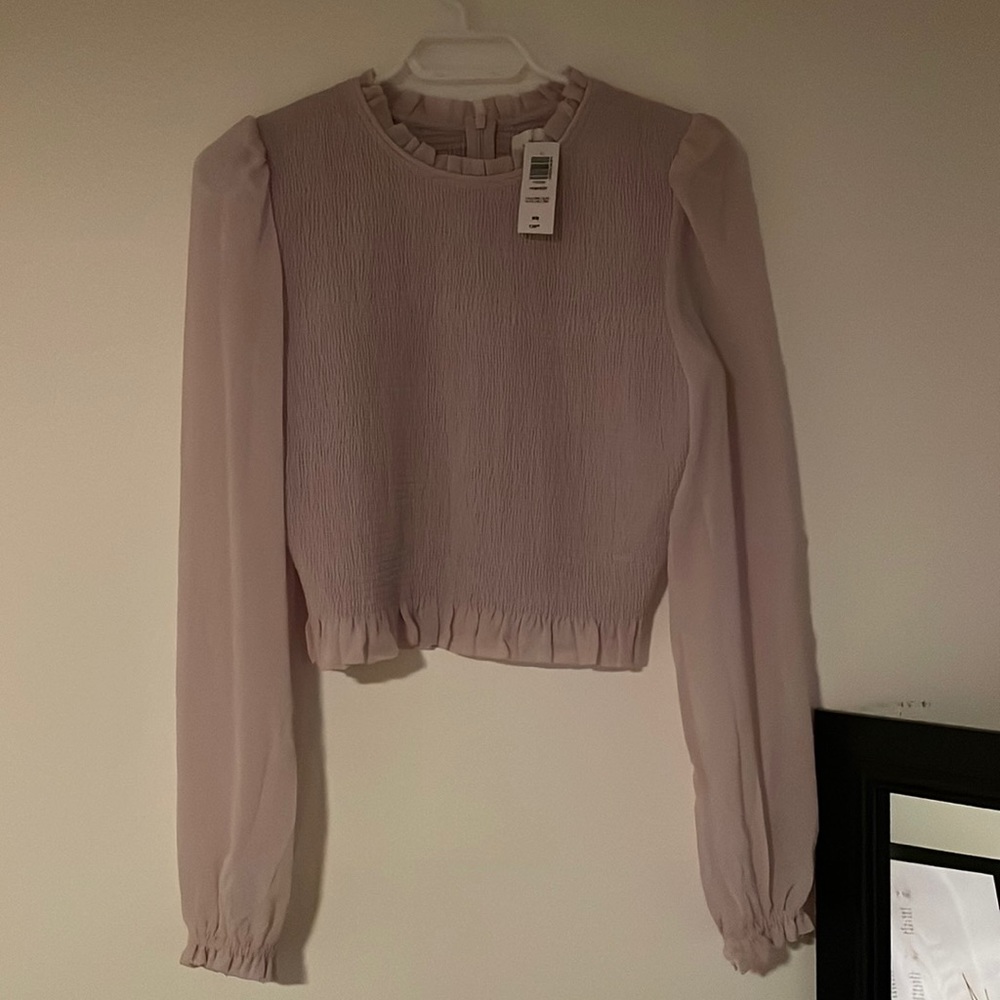 NWT Artizia Wilfred Tempest Blouse - Lilac